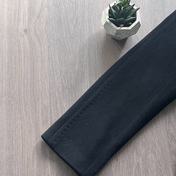 Ellen Tracy Black Wool Pea Coat - Picture 8 of 14